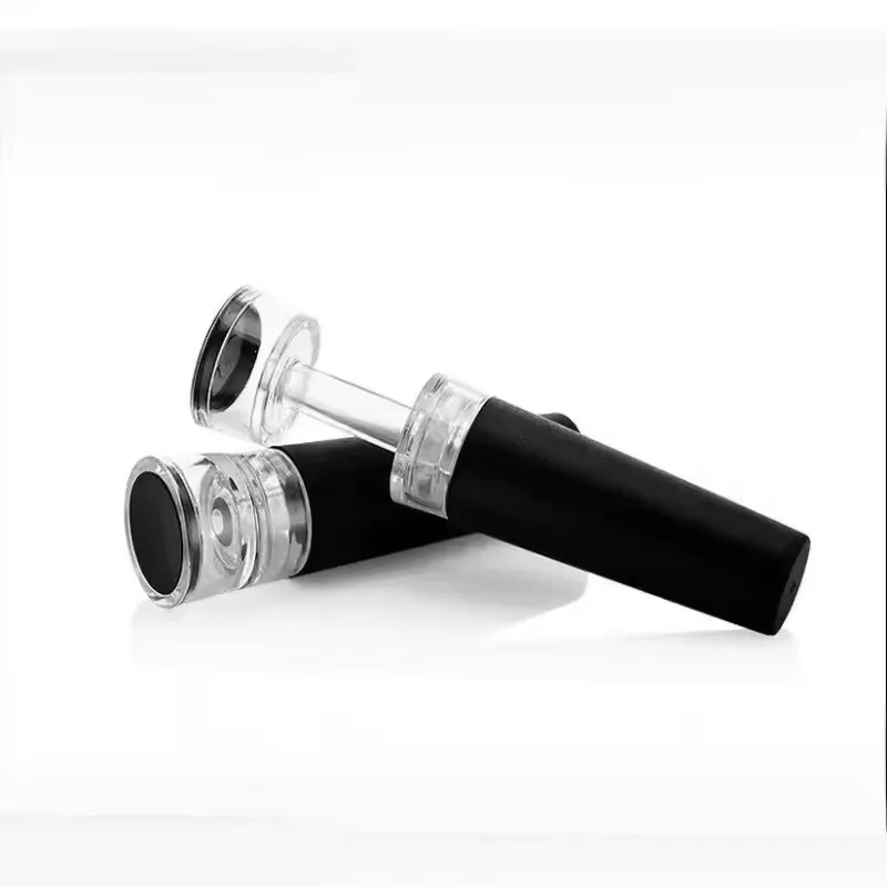 

Vacuum Wine Bottle Stopper, Reusable Wine Bottle Stoppers, Built-in Vacuum Pump, Leakproof Wine Bottle Sealer, Silicone Caps