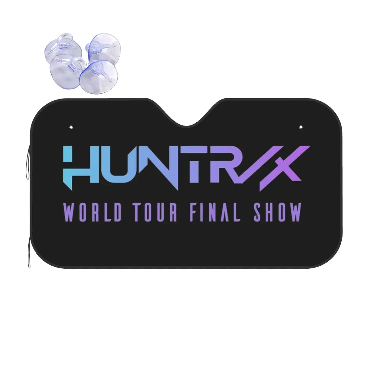 

Солнцезащитный козырек Huntrix World Tour, ветровое стекло Kpop Demon Hunters, модная крышка, передний блок, оконный солнцезащитный козырек, ледяной щит, защита от пыли