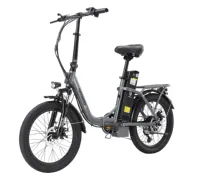 SINOHON C20 Adult 36V18AH Foldable Electric Bicycle 250W Motor Electric Bike 20 inch Urban commuting E-Bike