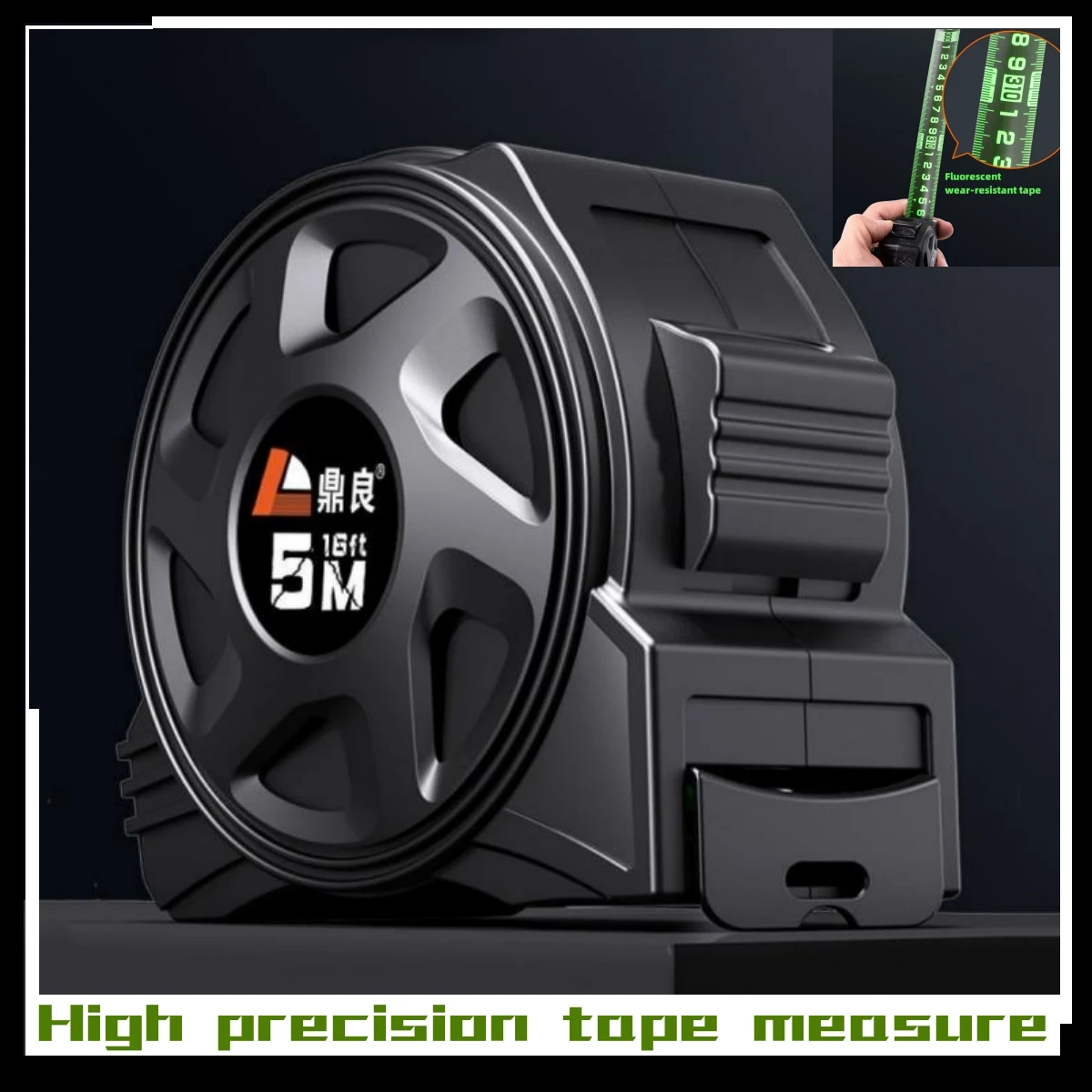 

Portable High-precision Measuring tape Thickened Wear-resistant Telescopic Tape Measure 3M5M7.5M10M household Measuring tool