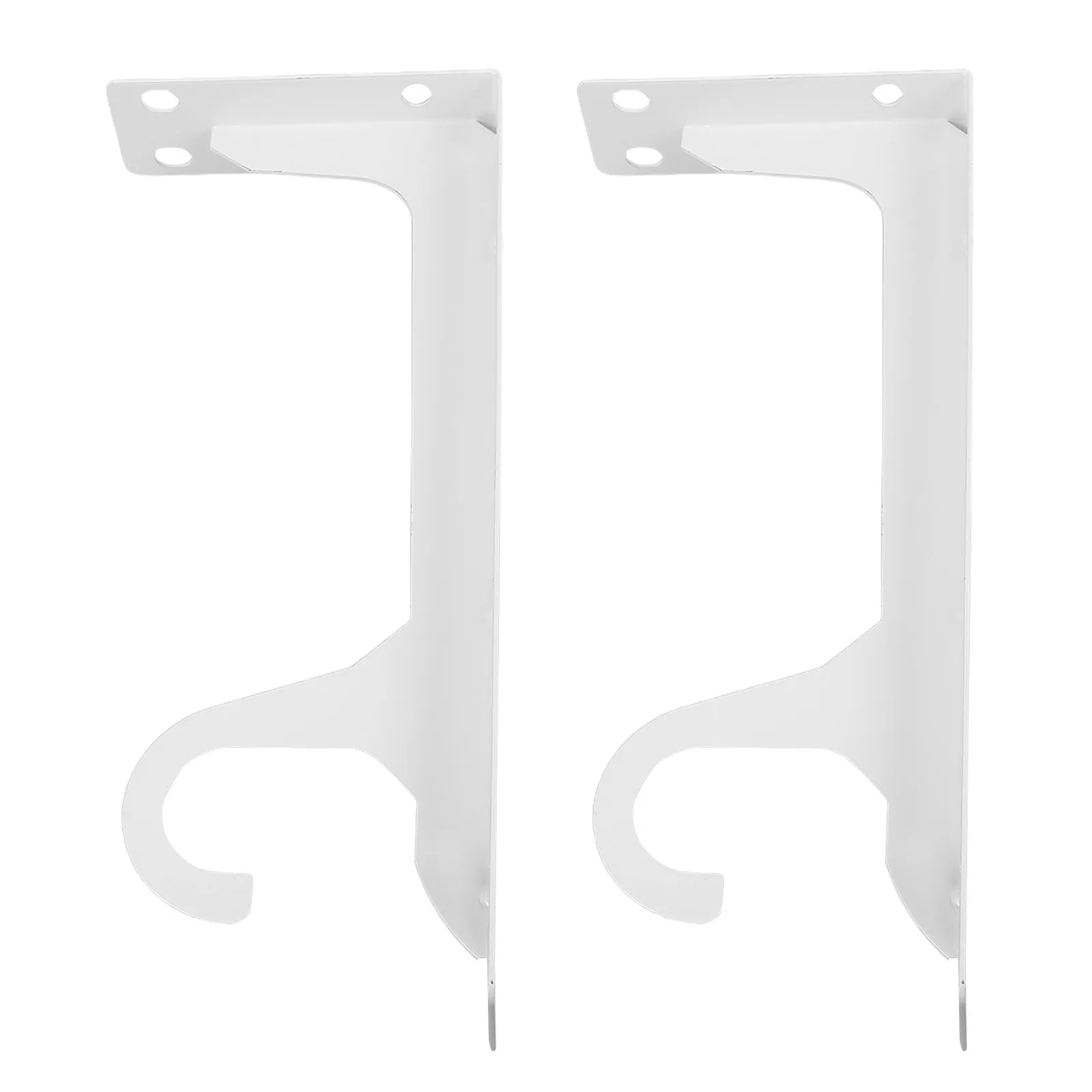 

Комплект из 2 кронштейнов для штанги в шкаф, настенные, усиленные, 12 дюймов, для спальни, ванной, офиса, легкая установка