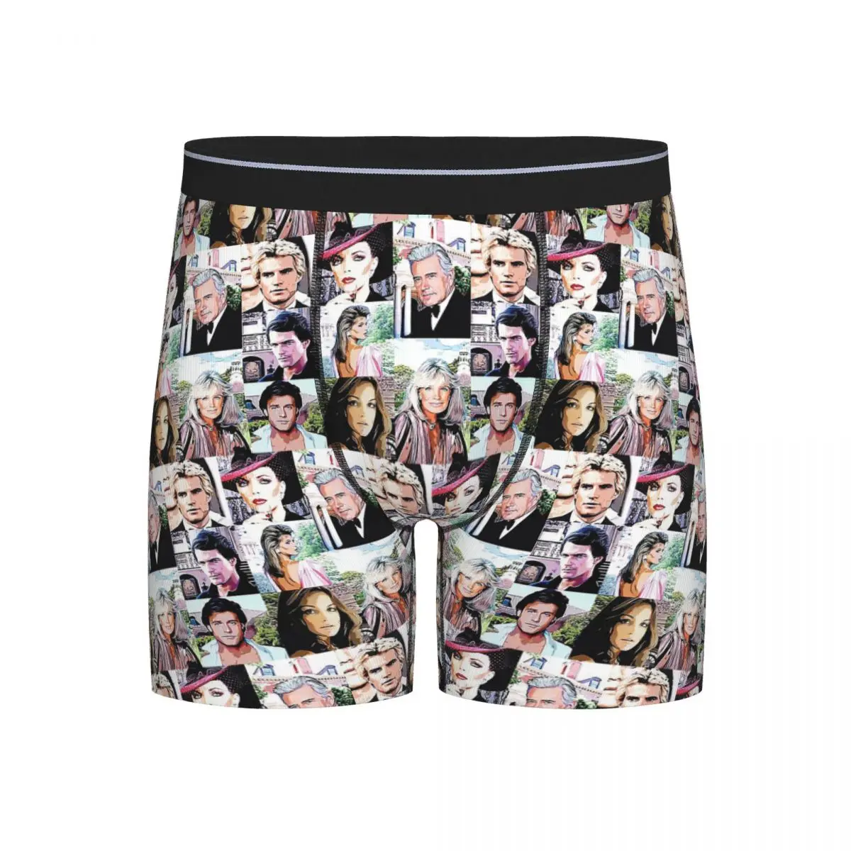 

Long Boxer Underpants Shorts Dynasty - The Carringtons Panties Men Comfortable Underwear for Homme Man Boyfriend Gift