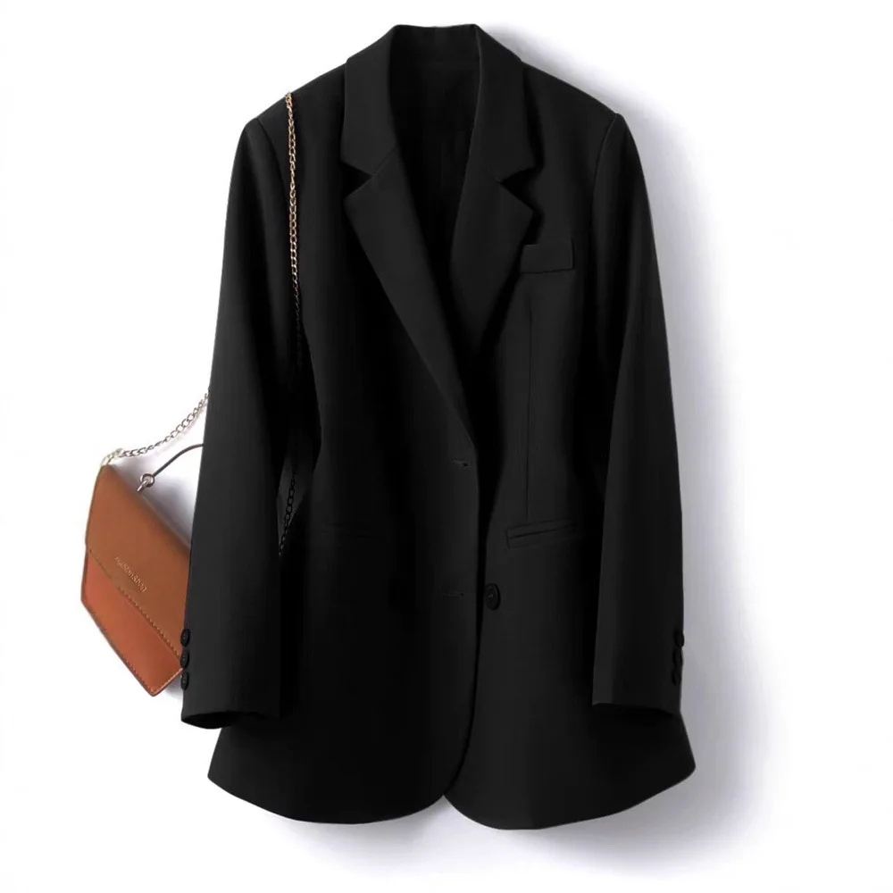 Jacket For Women Blazer Light Luxury High-End Suit Jacket For Women 2026 New Casual Loose Temperament Coffee Colo