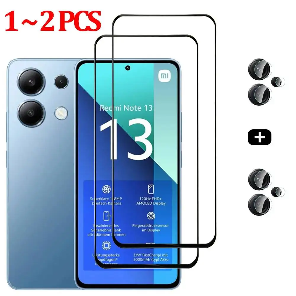 Protector de Pantalla de Cristal Templado para Xiaomi Redmi 10 11 5G, Cristal Templado 12S 11S 10S, Protector de Pantalla Nota