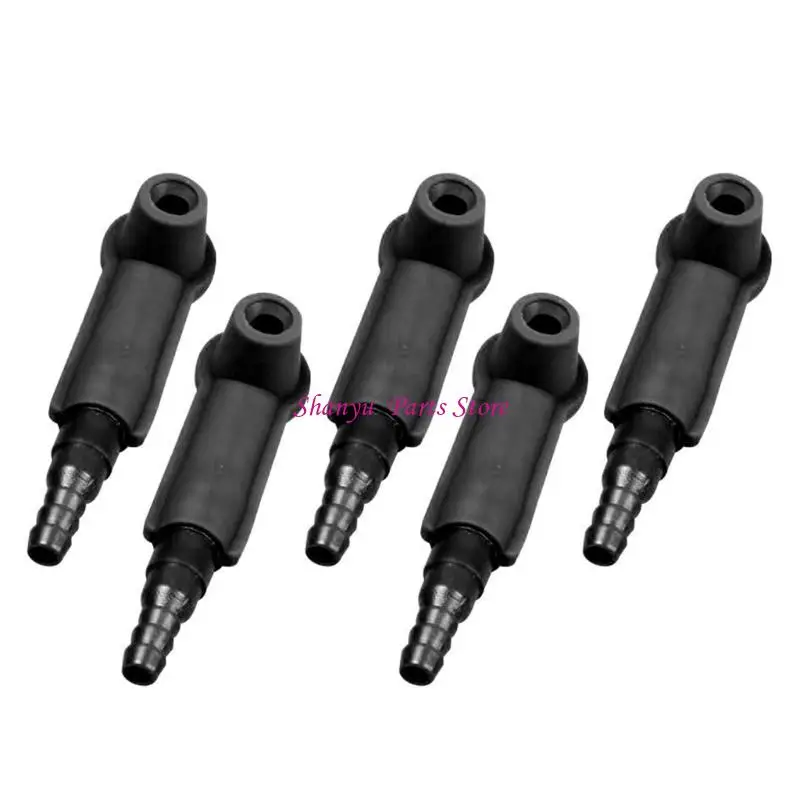 حزمة من 5 محول تبادل نزيف نزيف المكابح السيارات من السهل استخدام محولات تغيير السوائل للاستخدام السريع وسهل الاستخدام R6FB