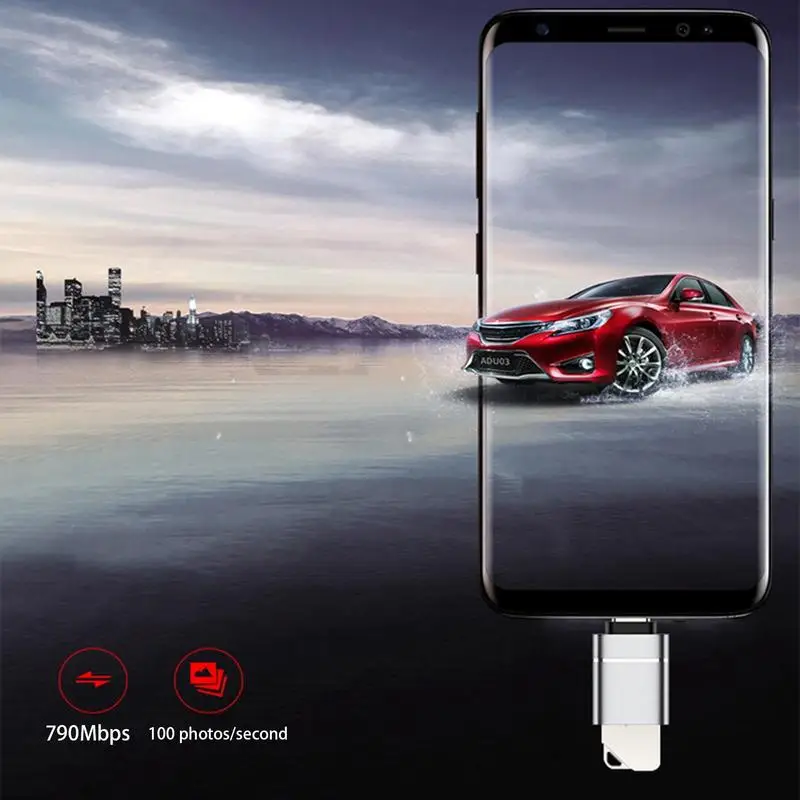 USB 3.0 To Type-C OTG Adapter 10Gb/s Plug And Play USB3.0 To USB C Female-Male USBA To USBC Converter Data Transmission