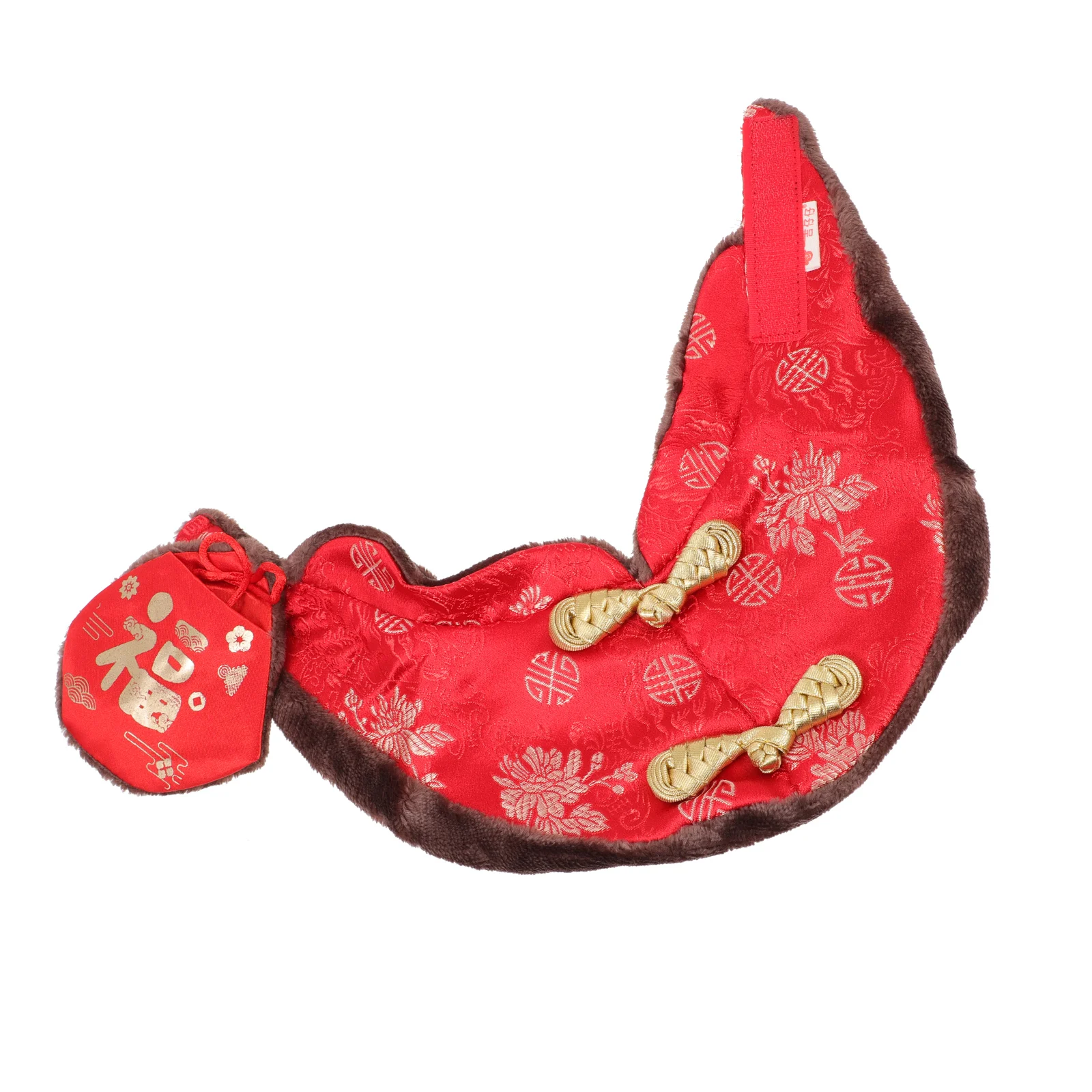 

Warm Pet Cape for New Year Winter Holiday Parties Soft Comfortable Lightweight Dog Cat Costume Party Photography Prop