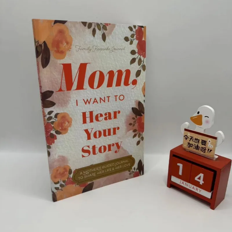 Mom/Dad I Want To Hear Your Story Journal A Father's Guided Journal Multipurpose Journal Book Portable Notebook School Parents