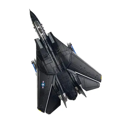 1:100 Scale US Navy Grumman F14 F-14A Tomcat VX-4 Fighter Aircraft Airplane Metal Military Plane Model Collection Gift