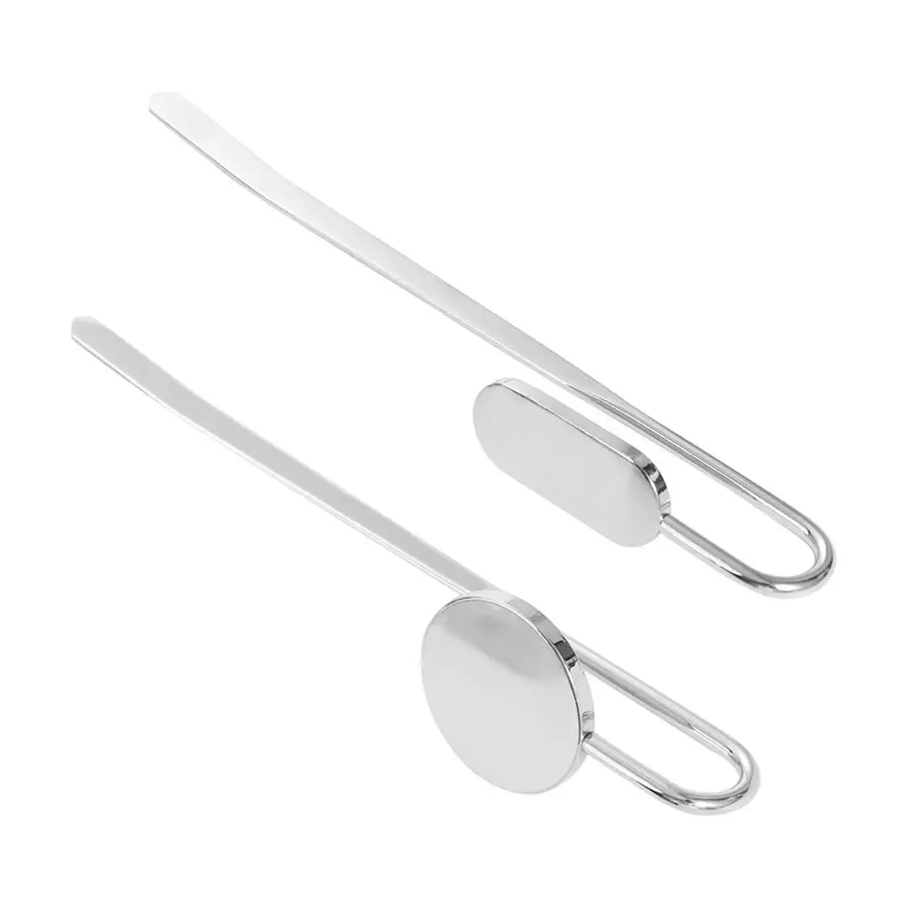 

Creative Swan Neck Bookmark Reading Supplies Help Reading Round Metal Book Cilp Silver High Quality Book Page Holder