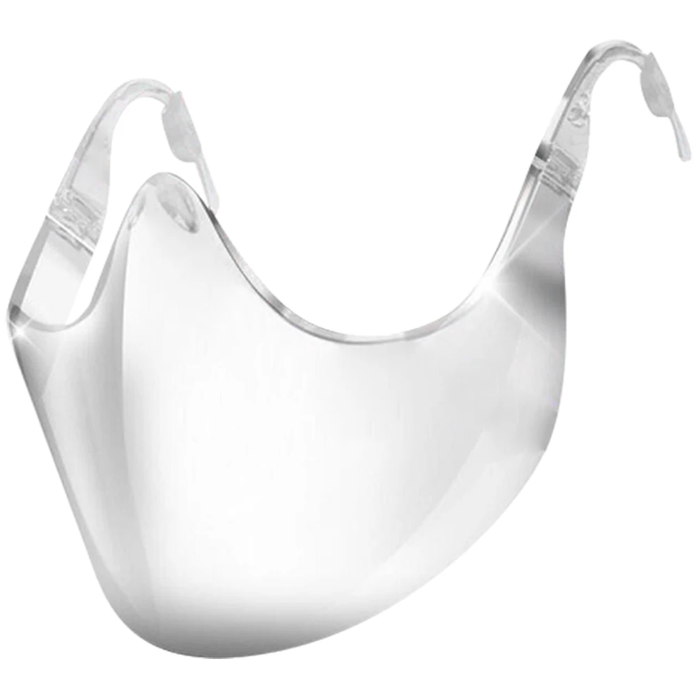 

Anti Fog Durable Reusable Face Cover Safety Transparent Guard Clear PC Material Lightweight Ideal Gift Household Health Care