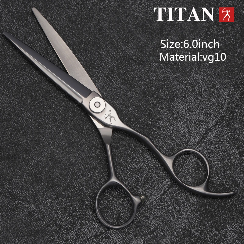 TITAN Professionelle 6-Zoll-Haarschneideschere, Friseurschere, Haarschneideschere für Friseure, Haarschneideschere für den Salon – Detail 2