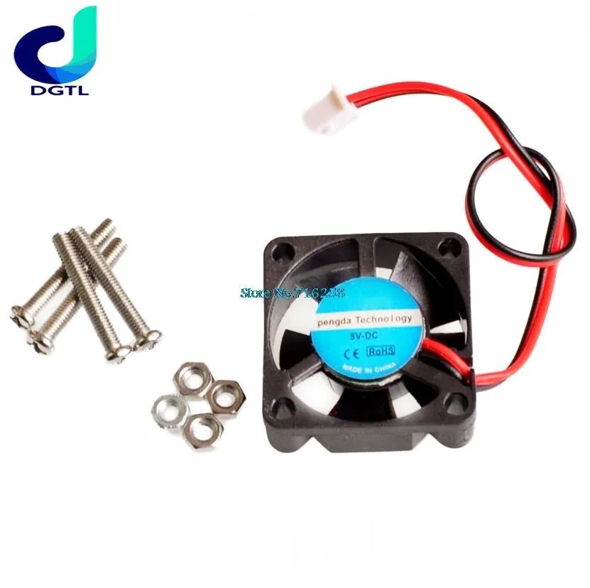 for Raspberry Pi 3 CPU Fan Active Cooling Fan for Customized Acrylic Case Support raspberry pi model B Plus B+/Raspbery Pi 2