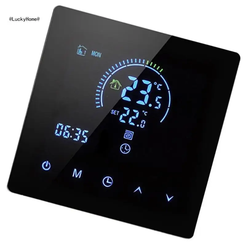 

16A Intelligent Thermostat Temperature Controller LCD Display 7 Day Programmable Thermostats App Control 11UA