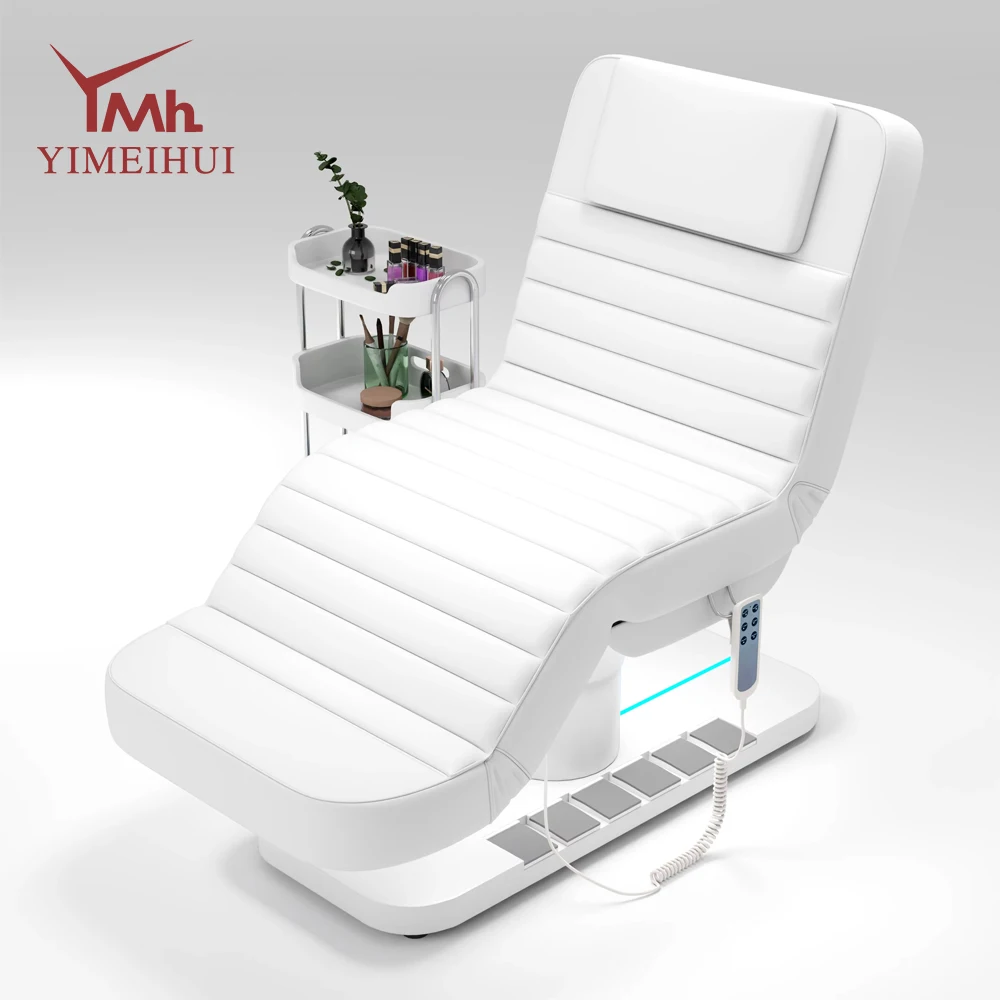أثاث صالون التجميل، سرير سبا طبي للوجه، صالون كهربائي، مستلق، علاج مستحضرات التجميل، سرير تجميل