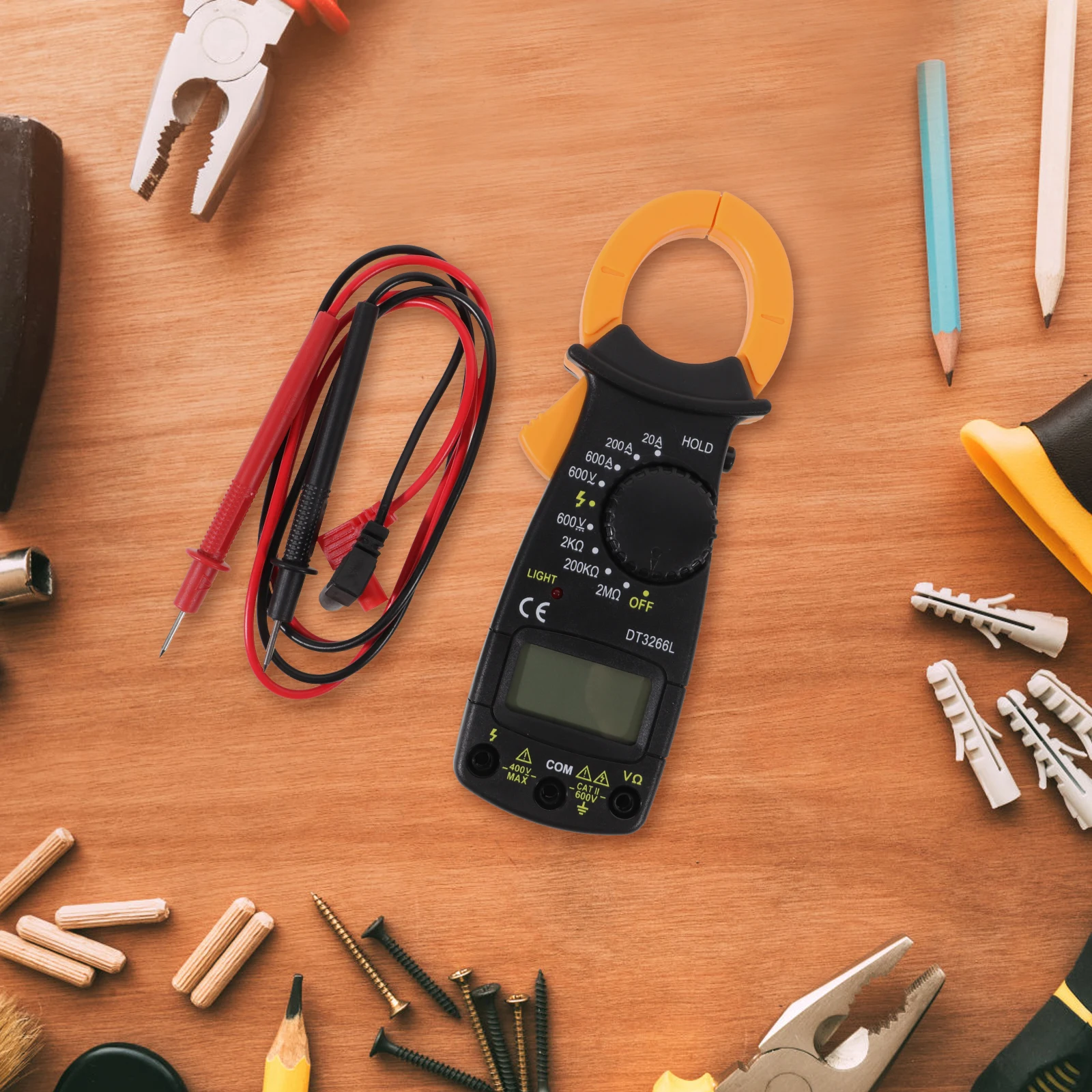 

Digital Clamp Meter High Precision Multifunctional Voltmeter Current Tester No Portable Full Protection clamp multimeter