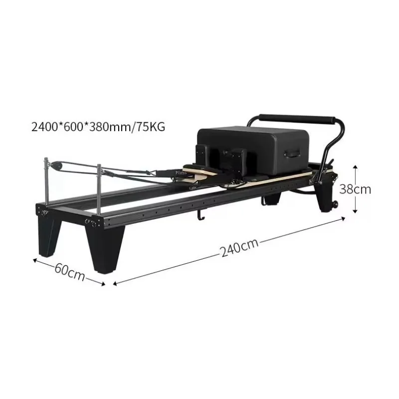 Factory Customizable Aluminum Alloy Full Track Pilates Pilates Core Bed Custom Color Home Workout  Training