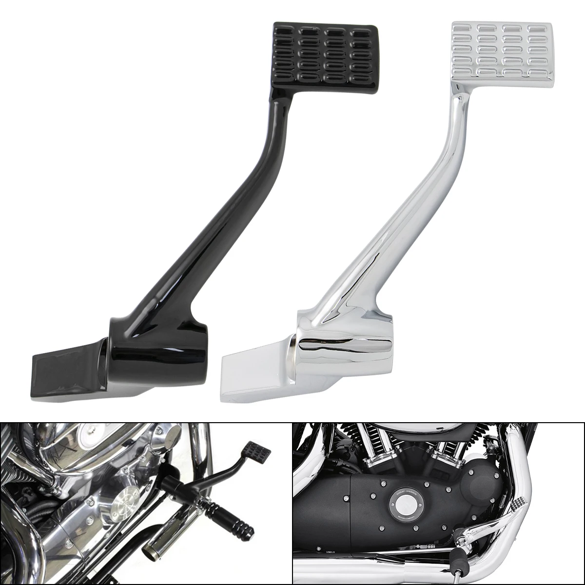 Für Harley Sportster XL883 XL1200 883 1200 Forty Eight 2004-2022 Vorwärtssteuerung Hinten Fuß Bremshebel Fall Motorrad teile