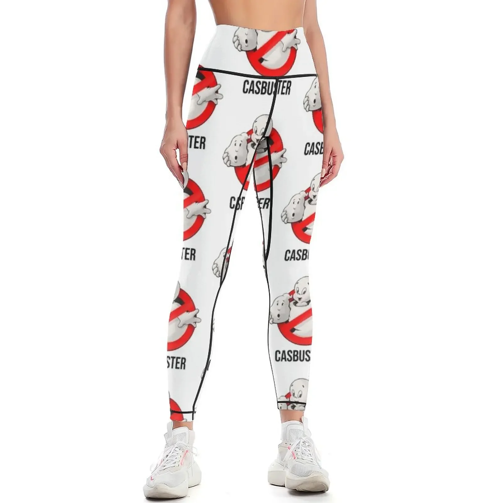 

Casbuster Casper Ghost Meme Leggings trousers Sweatpants jogging pants for girls Womens Leggings