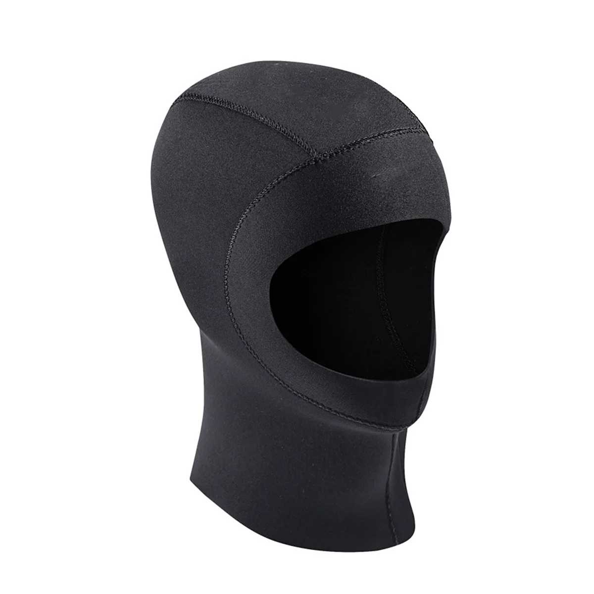 

Comfortable Diving Hood Snorkeling Cap Uv Protection Keep Warm for Surfing Swimming Size L Black Diving Hood Snorkeling Cap