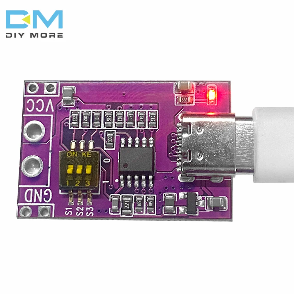 PD/QC/AFC Fast Charging Deception Trigger TYPE-C Supports Fixed Voltage Output of 5V 9V 12V 15V 20V Multi-protocol Support