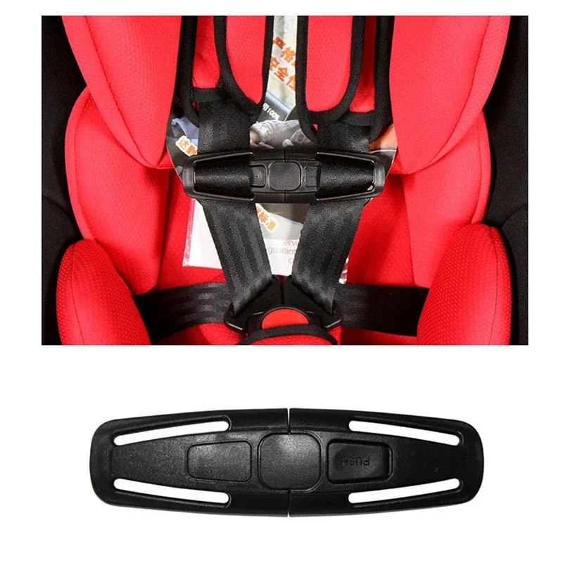 Baby Safe Lock Automobile Children Clip Buckle Latch Safety Seats Chair Straps Belt Harness Knots