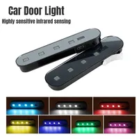 Universal Wireless Door LED Induction Welcome Light, Car LED Lights Warning Strobe Lights, Wiring Free Door Bottom Light