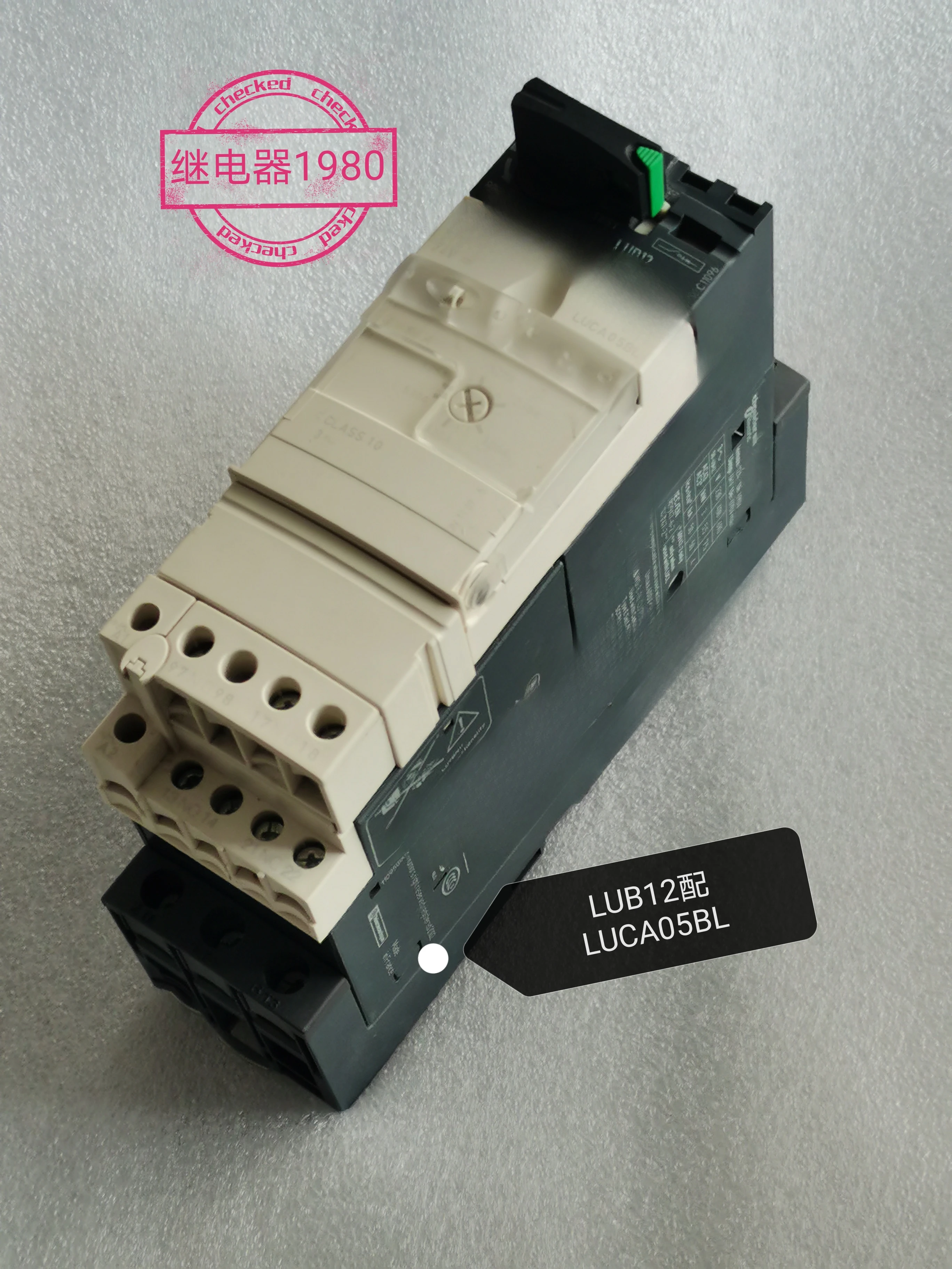 Intelligent Motor Starter, Imported Contactor LUB12 Plus Controller LUCA05BL 24VDC