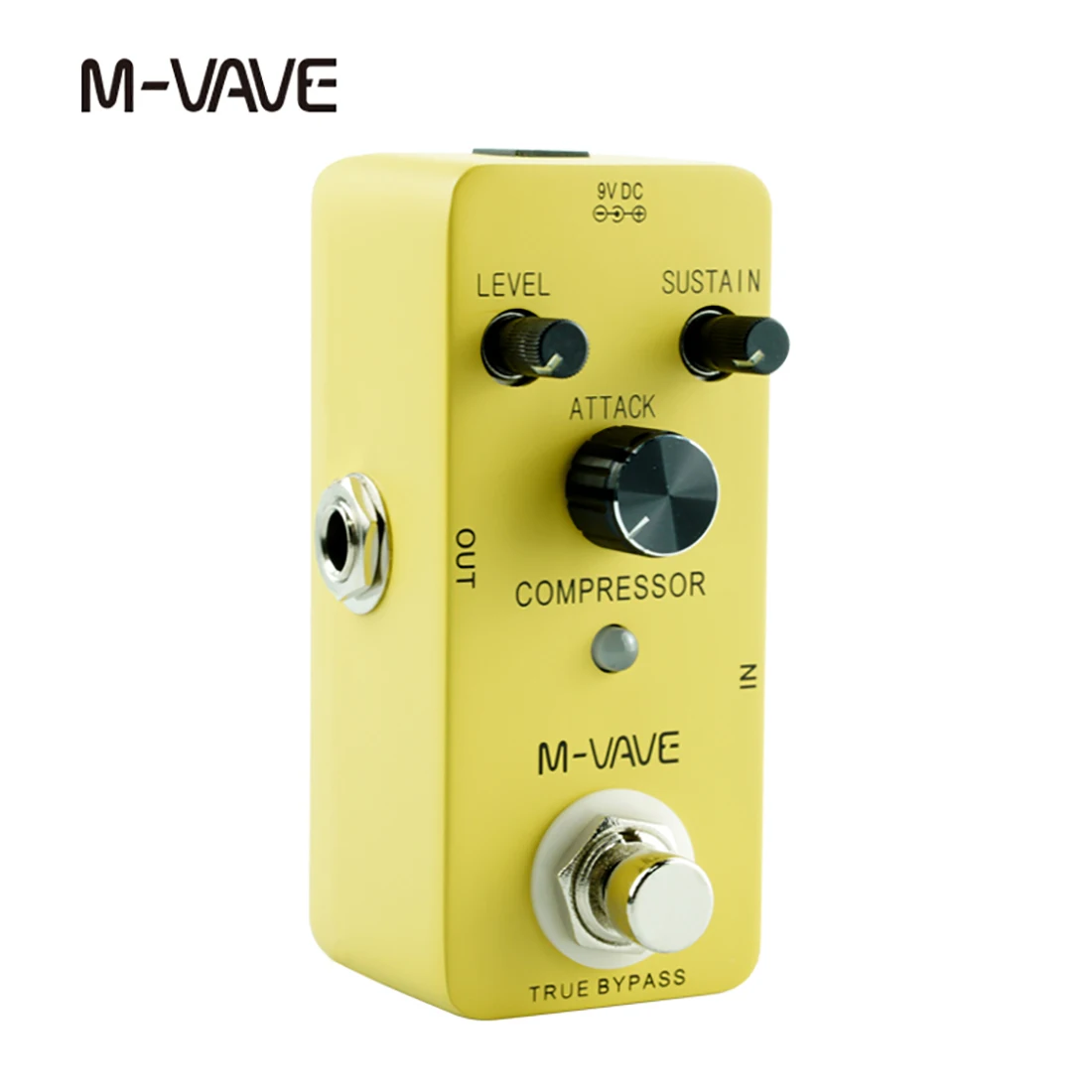 M-VAVE COMPRESSOR Electric Guitar Effect Pedal Classic Compressor Effect Compression True Bypass Pedal Guitar Accessories