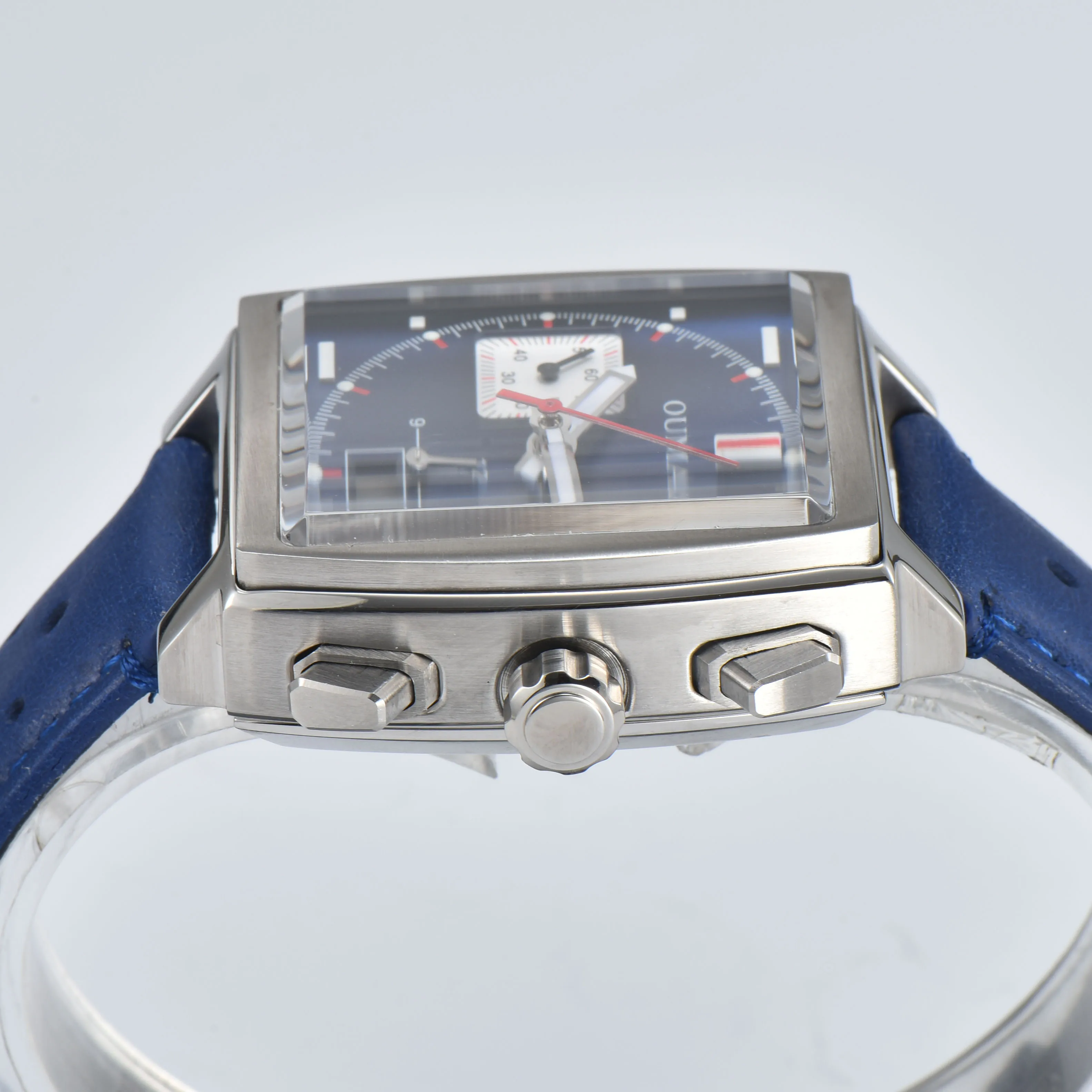 Nuevo reloj de lujo para hombre, reloj ETA 7750, reloj deportivo con sincronización resistente al agua de acero inoxidable, reloj mecánico automático, movimiento ETA7750