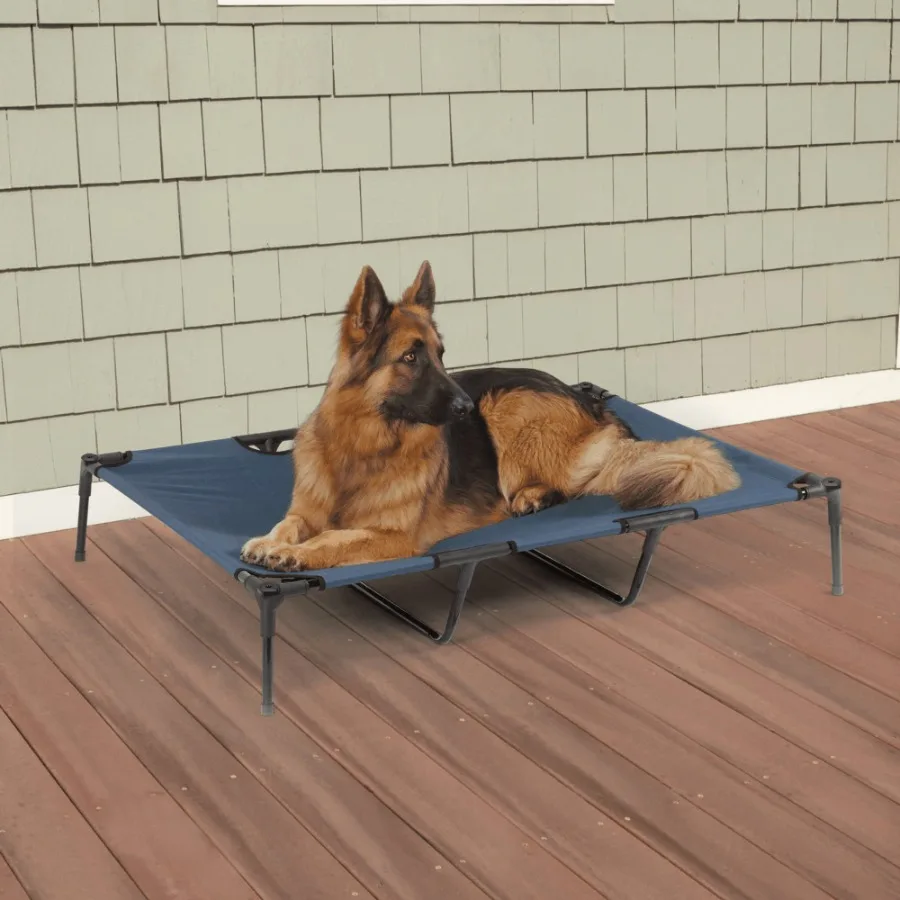 

Guardian Gear XL Elevated Pet Cot Blue
