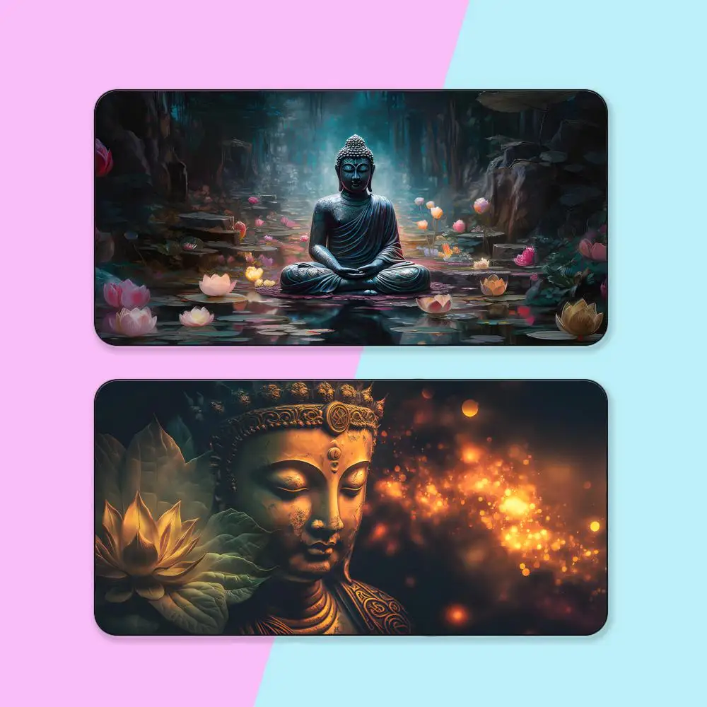 

Buddha Mouse Pad Mouse Pad Rubber Computer Laptop Official Desk Game Super Colored Print Pretty Popular Big Fashion Luxury Mat