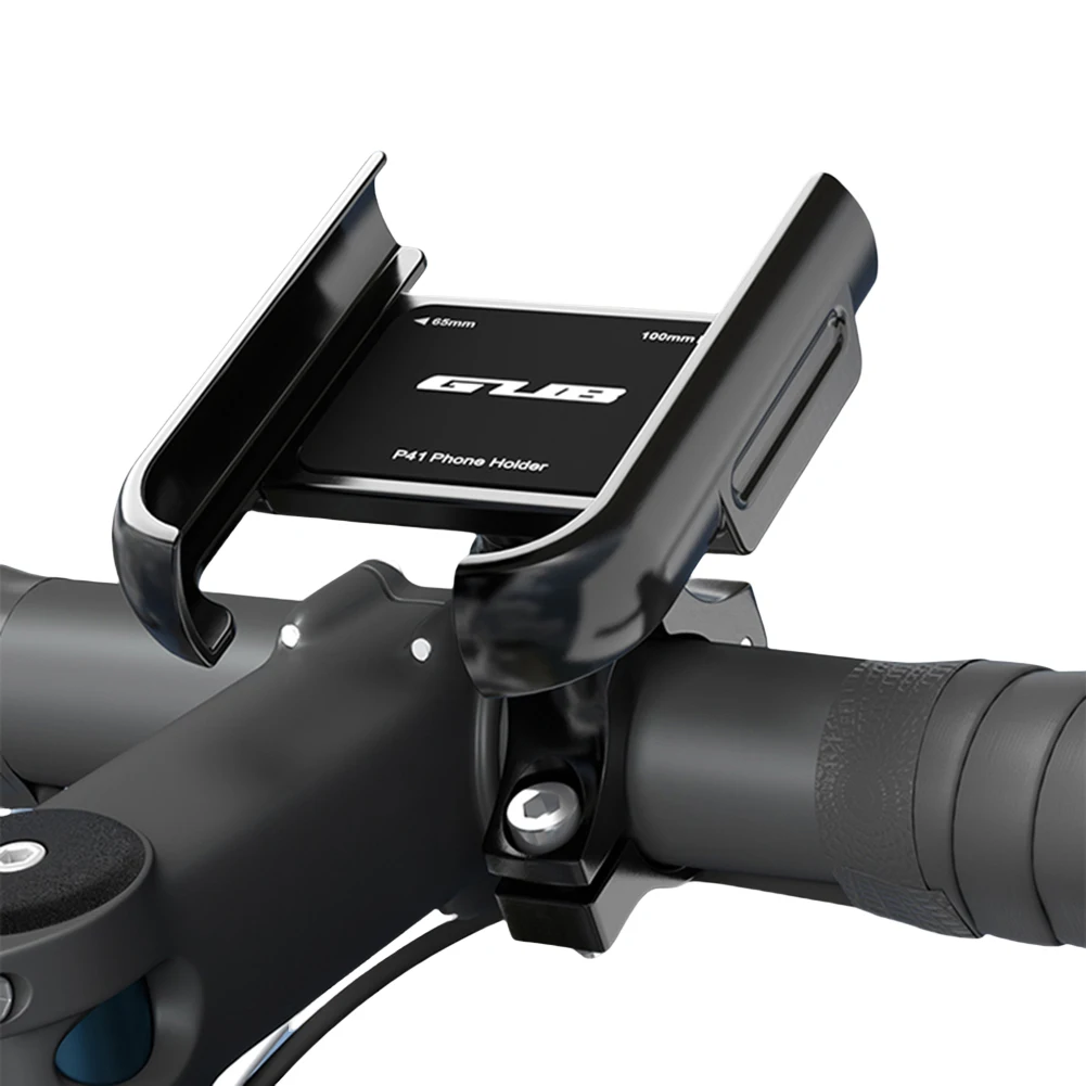 

Bicycle Phone Holder Aluminum Alloy Bike Cell Phone Stand 360° Rotation Motorcycle Mobile Phone Mount for 4.2-7.5 Inch Phone