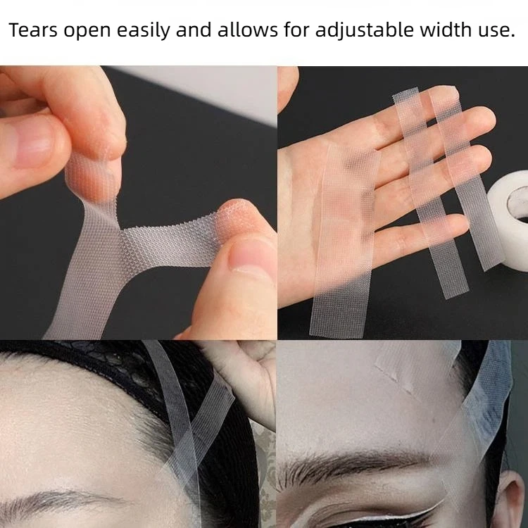 1Roll 8m PE Facial Tape Professional Lift Cosplay Makeup Tape Breathable Beauty Makeup Tool V-Line Face Lift Tape. view 5