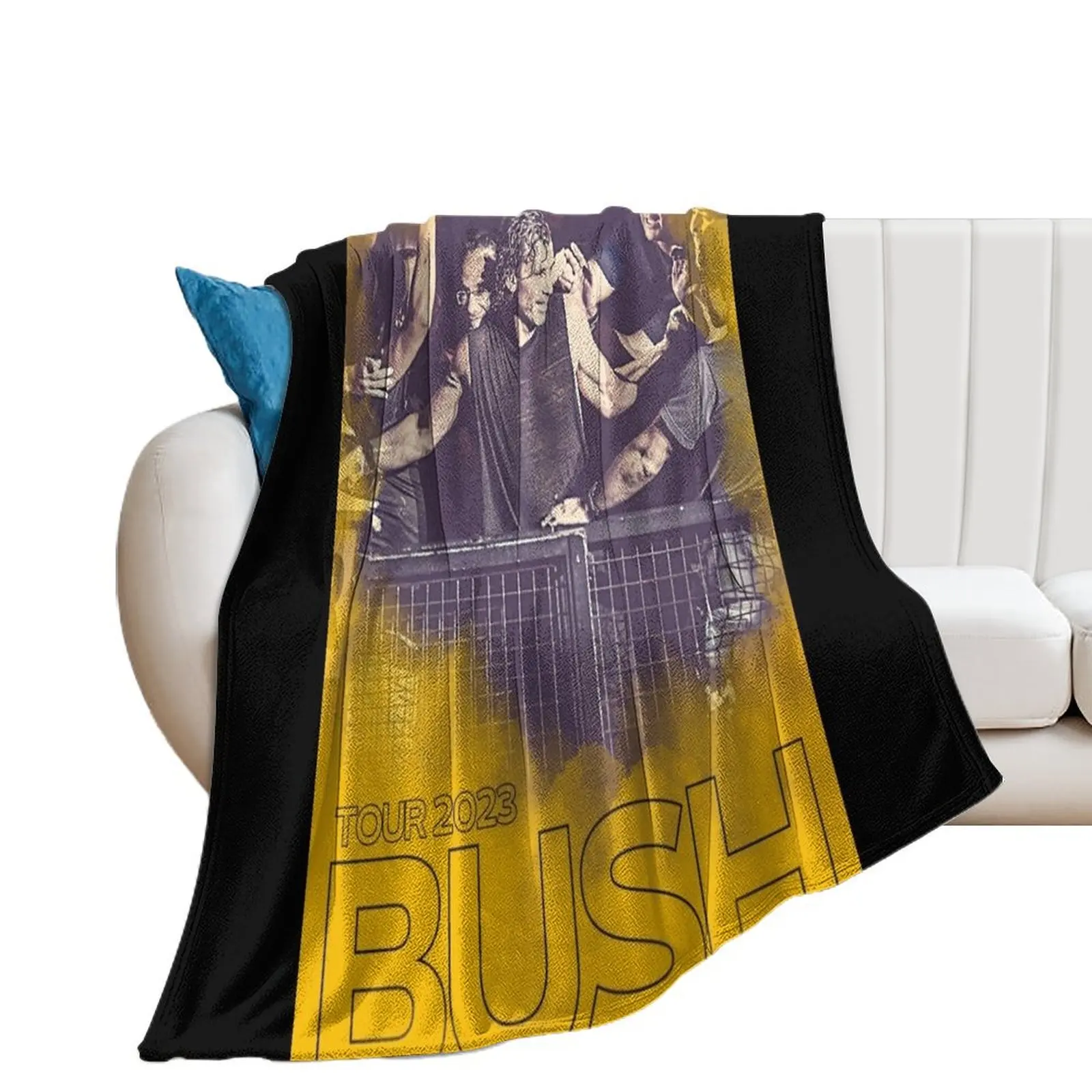 

Gavin Rossdale live in concert: relive the glory days of the 90s Throw Blanket Quilt Heavy Blankets