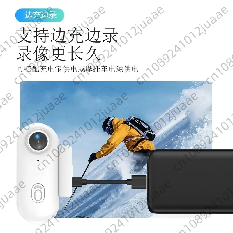 4K Thumb Action Camera, HD Sports Camera, Digital Image Stabilization, Automatic Exposure, 800mAh Battery, Rechargeable Lithium