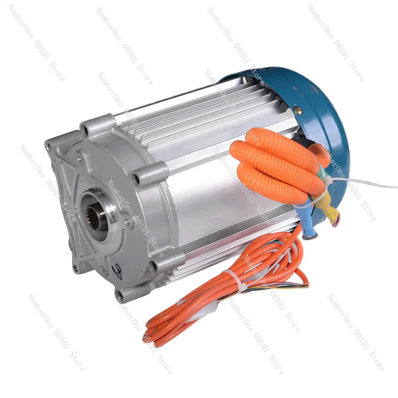 Directly supplied by the manufacturer, DC brushless motor model 140, 3000W, 18-tooth square differential motor for tricycles, wh