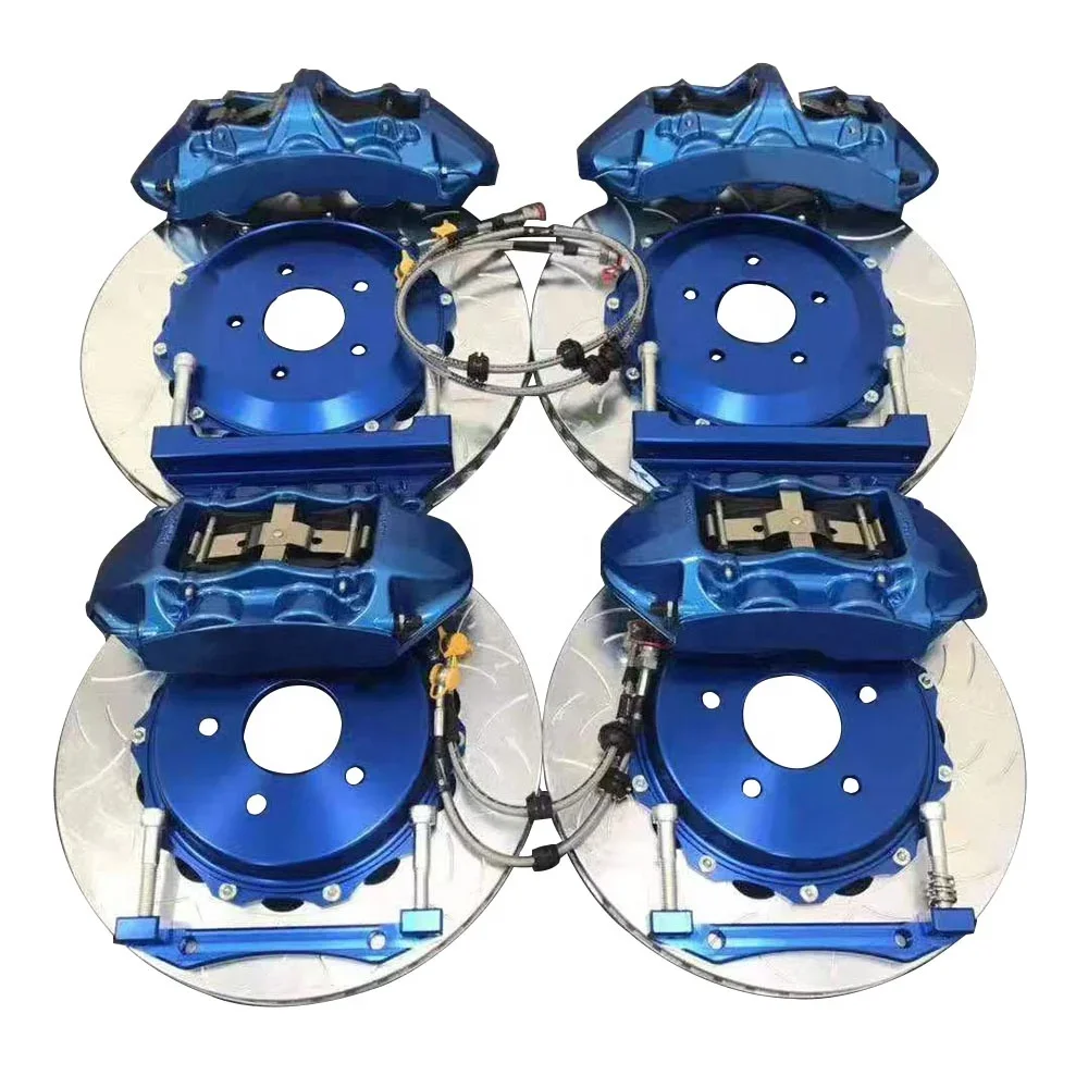 Oversized Brake System Upgrade Kits Sport Car Brake Rotor Drilled and Slotted Brake Disc