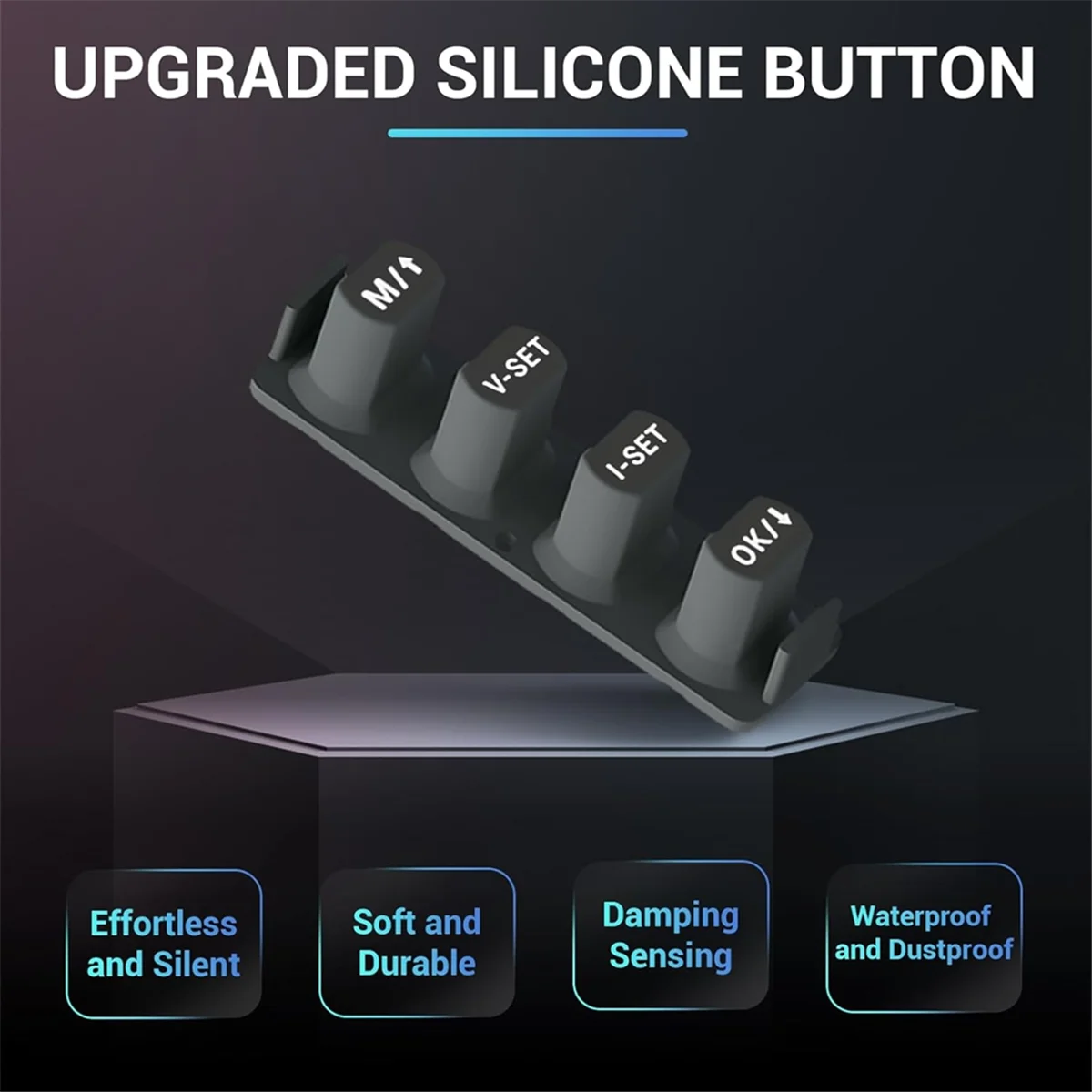 

Регулируемый регулятор напряжения AA98, понижающий преобразователь с цветным ЖК-дисплеем, 6-36 В до 0,5-36 В, 4,5 А, 40 Вт для солнечных панелей RV