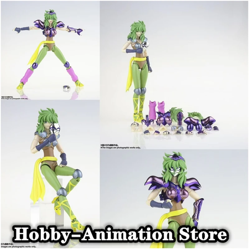 GoodTony Saint Seiya Myth Cloth EX Ophiuchus Shaina Silver Action Figure Knights of Zodiac