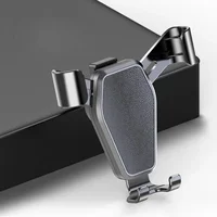 Support universel de téléphone portable à gravité pour voiture, fixation sur grille d'aération, support de téléphone portable, support GPS pour iPhone Samsung 6