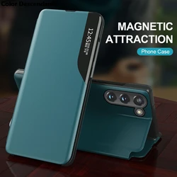 Smart View Flip Case for Huawei P20 Cover Fundas Leather Magnetic Cases HuaweiP20 Emily-L29 EML-L29 EML-L09 EML-L22 EML-L29C bag