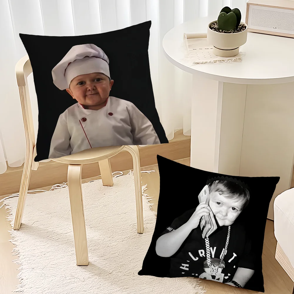 Picture 6: Funny Hasbulla Magomedov Pillow Case Sofa Living Room Bedroom Headboard Backrest Cushion Square Cushion Nap Time