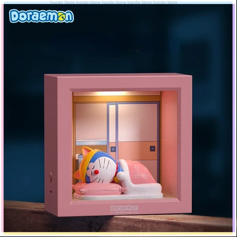 

Anime Doraemon Baby Sleeping Photo Frame Night Light 3D Stereo Magnetic Atmosphere Light Ornaments Bedside Lamp Birthday Gift