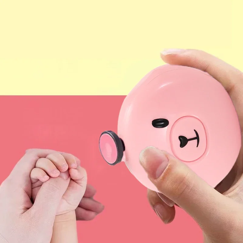 กรรไกรตัดเล็บไฟฟ้าเครื่องตัดเครื่องบดเล็บอัตโนมัติTrimmerสําหรับทารกและผู้ใหญ่Miniในครัวเรือนเล็บเครื่องมือแบบพกพาเล็บ