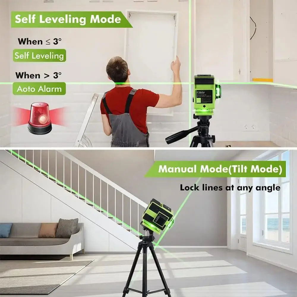 New 8/12 Line Laser Level Protective Glass Waterproof Universal 3D Laser Glass Protector Self Leveling Laser Accessories