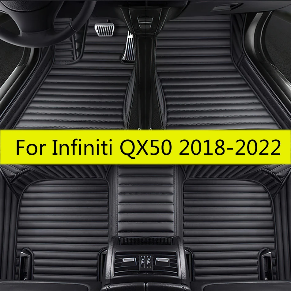 

Car Floor Mats For Infiniti QX50 2018 2019 2020 2021 2022 Carpets Waterproof Custom Interior Accessories Foot Rugs Auto Parts