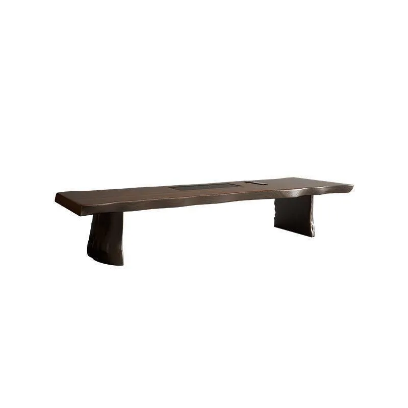 Tea table, set,  a complete set of household living room , solid wood Chinese tea table, new high-end