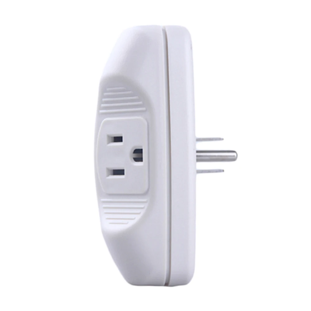 Voltage Protector Single Outlet Surge Protector Plug in for Home Appliance Wall Mount Power Suppressor for TV/PC/Refrigerator
