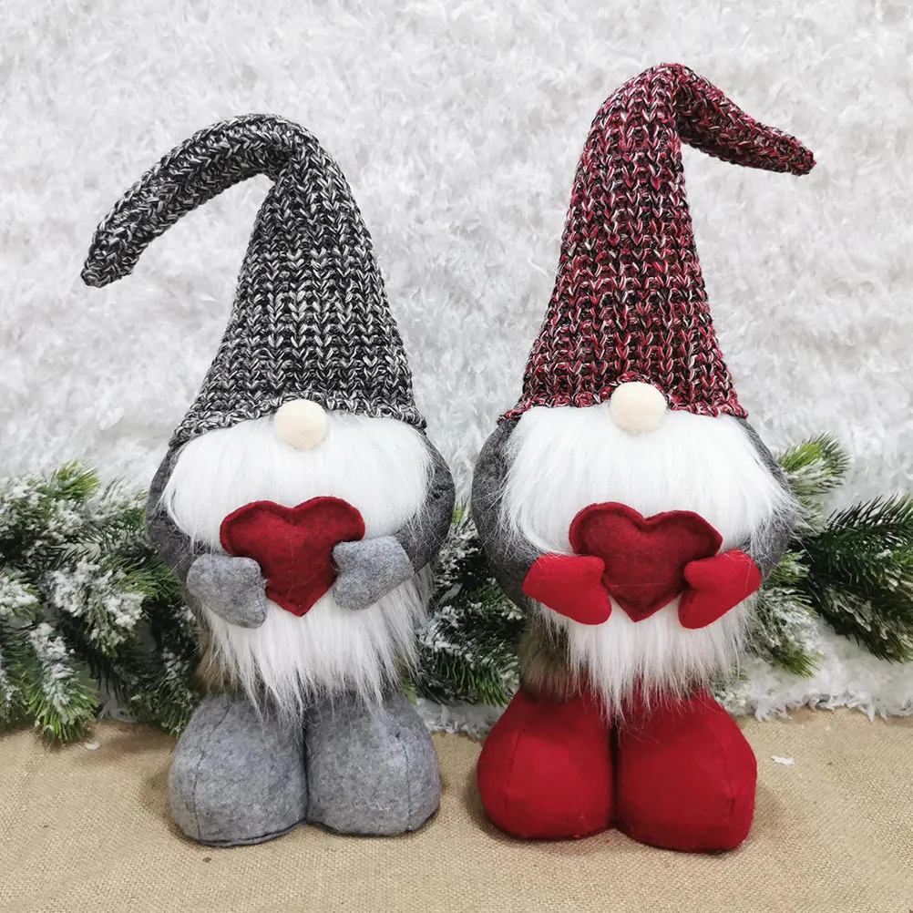 

1Pcs Sitting Santa Claus Decorative Figure Christmas Home Desktop Showcase Ornament Bright Color Soft Cloth Craft Cartoon Xmas